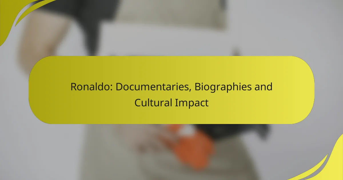 Ronaldo: Documentaries, Biographies and Cultural Impact
